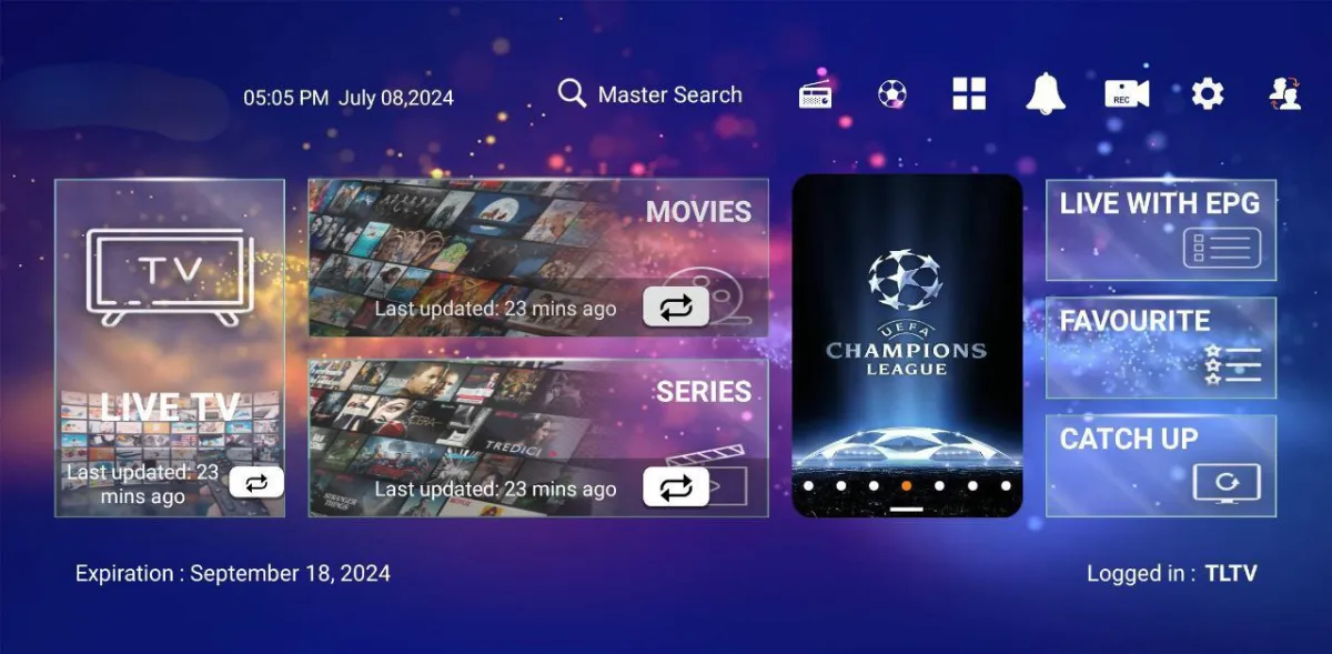 customize iptv smarter glass app with your logo, name with multi dns, admin panel