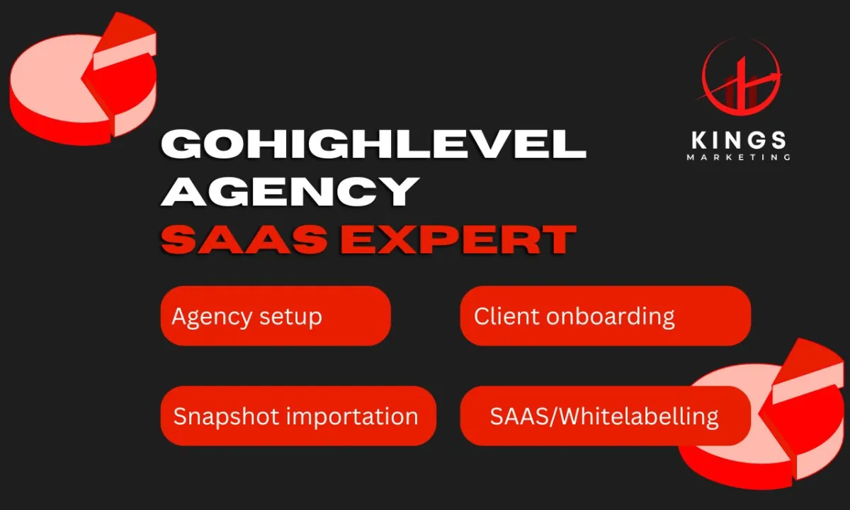 setup gohighlevel agency account, gohighlevel saas setup, ghl expert