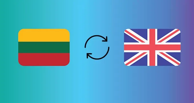 Translate from English to Lithuanian and vice versa