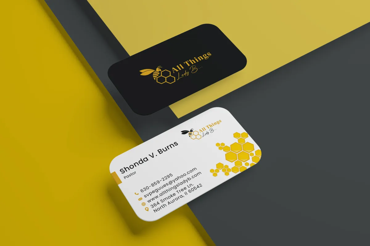 do  professional business card design for you