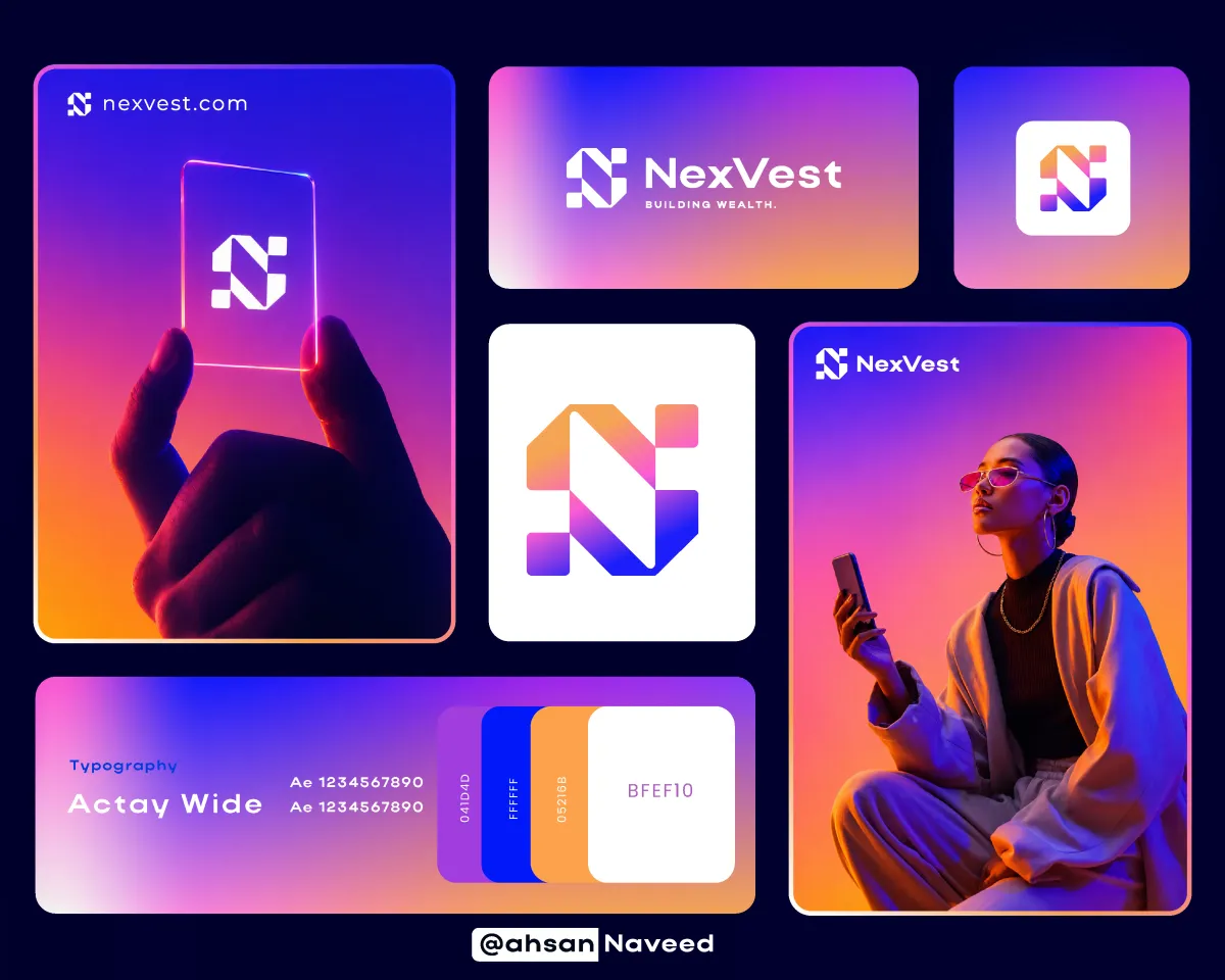 design a professional logo and full branding kit for your business