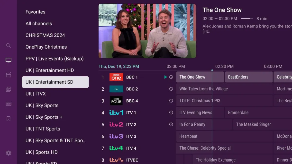 design iptv app tivimate nextv with your name and logo with multi dns with control panel