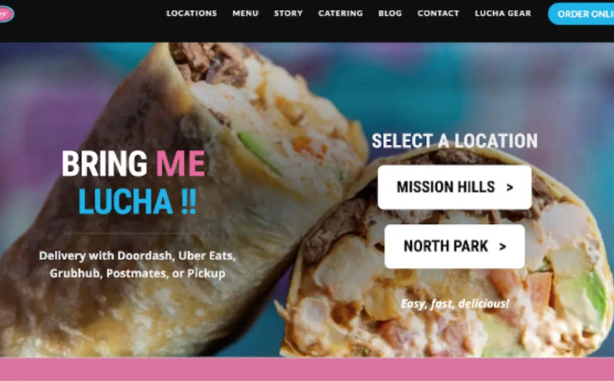 design restaurant website, food website and online ordering