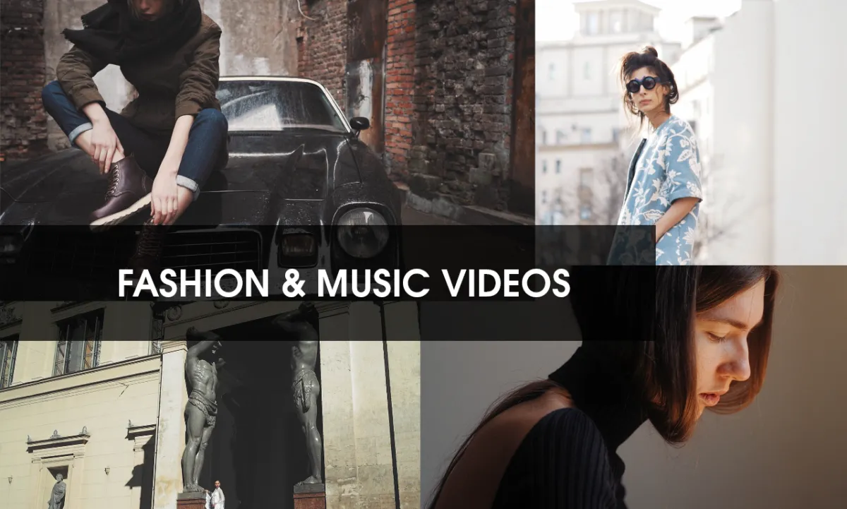 edit fashion films, music videos, cinematic video editing, reels, instagram, ads