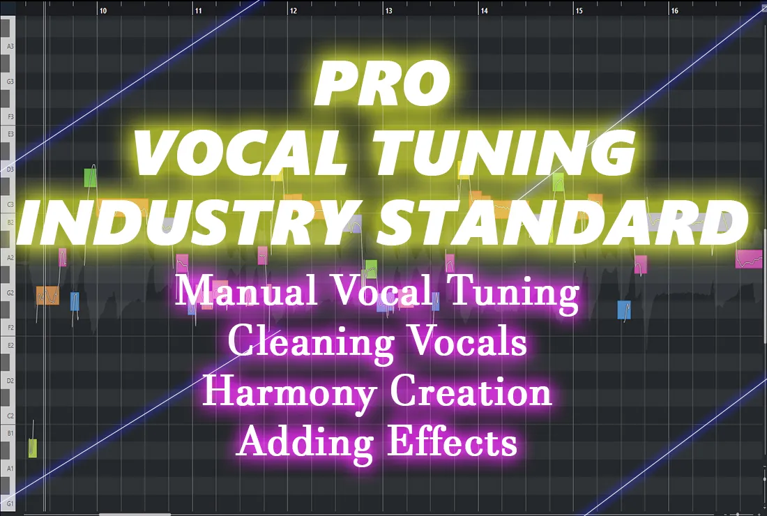 fixing, cleaning, and editing for crisp sound quality