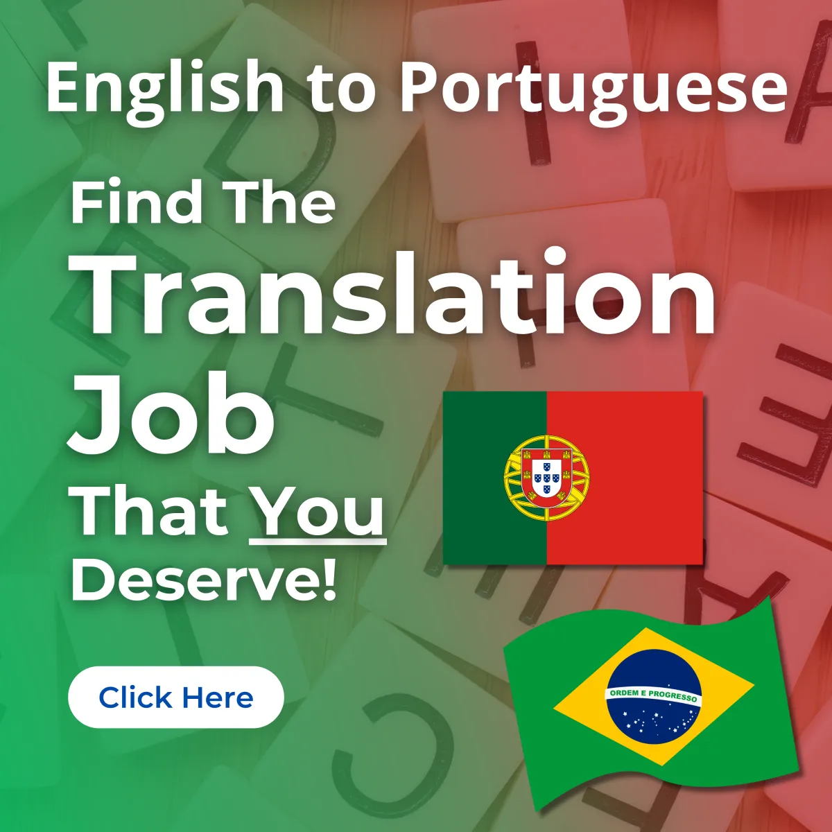 Translate or Proofread English to Portuguese from Portugal and Brazil