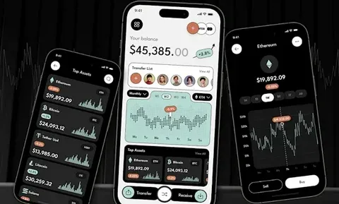 I Will Create a Bitcoin, Crypto Wallet & Blockchain website and  Mobile App