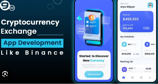 build crypto exchange website , mobile apps