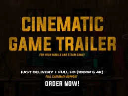 create an epic cinematic trailer for your video game