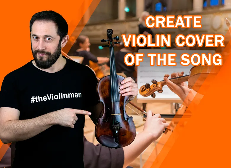 CREATE A VIOLIN COVER OF ANY SONG