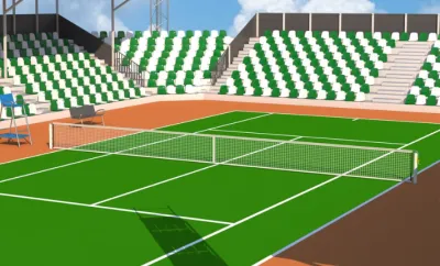  do 3d stadium animation, 3d stadium modeling, 3d gym, 3d sport complex, 3d game