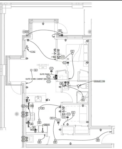 Create building electrical engineering drawings