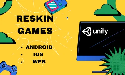 Reskin unity games for mobile