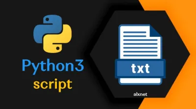 create a python script to automate text file processing