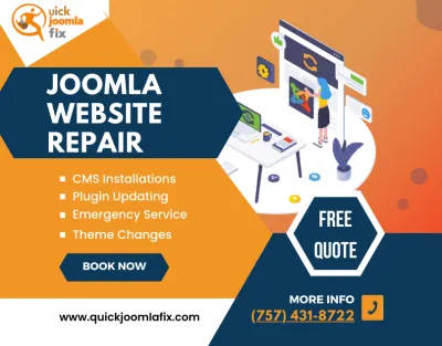 fix errors on joomla website,speed and security