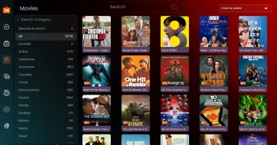 develop a professional iptv App rebrand, smart Tv, ios App with control panel