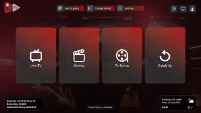 rebrand new version of ibo player with multi dns and control panel