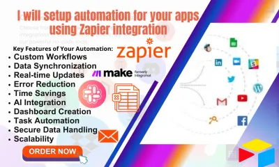 setup automation for your apps using Zapier integration
