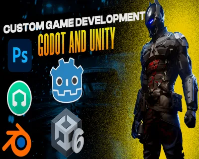 do custom unity and godot game development services