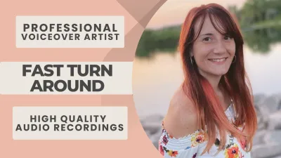 record American female voice over