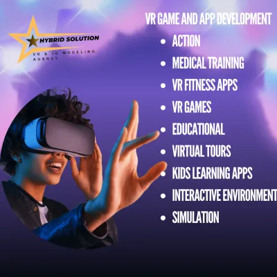 do Unity VR Game and Application development