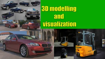 do 3d car modelling