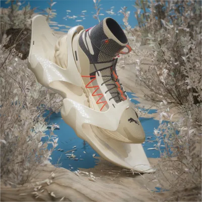 3D modeling shoes and sneakers