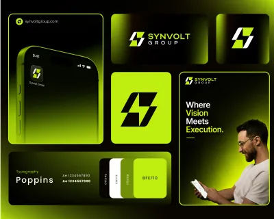 design a professional logo and full branding kit for your business