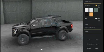 develop web based interactive webgl 3d product configurator