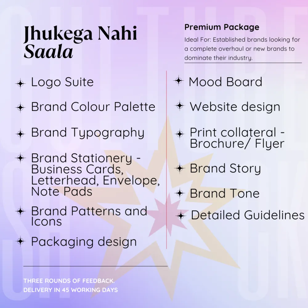 BRANDING PACKAGES 