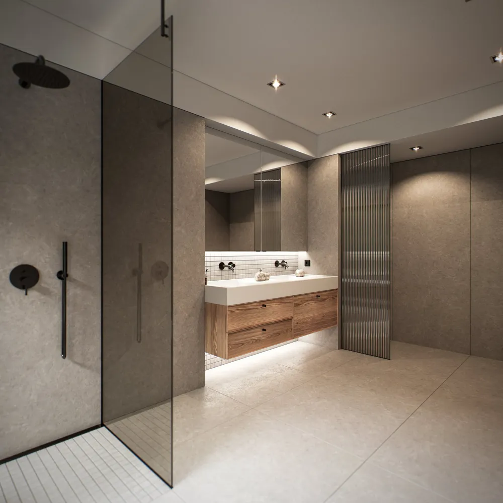 SG Bathroom - Interior Design Conceptualization & Rendering