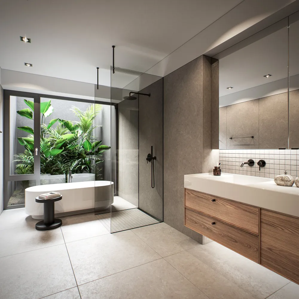 SG Bathroom - Interior Design Conceptualization & Rendering